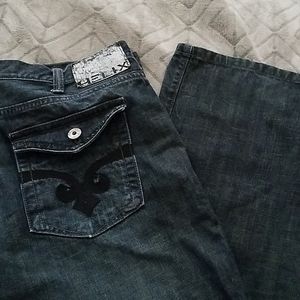 Helix mens Jean's 38x32 relaxed boot